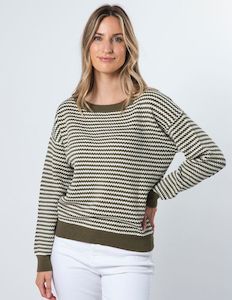 Womenswear: Khloe Jumper - Olive