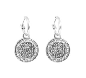 Womenswear: 1018-1197 Earring - Coins of Relief - Silver