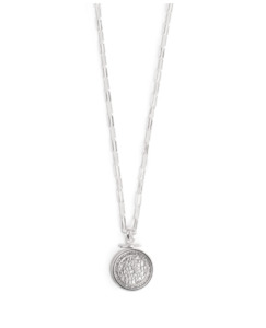 2018-0988 Coins of Relief- Necklace Long Silver