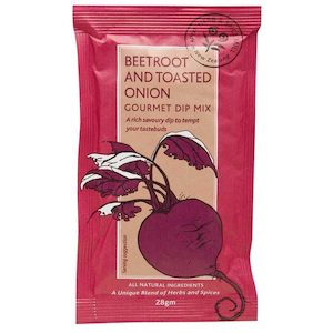 Beetroot & Toasted Onion Dip