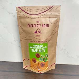 Internet only: The Chocolate Barn - Caramelised white chocolate coated hazelnuts