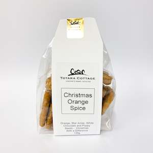 Totara Cottage Christmas Orange Spice Biscuits