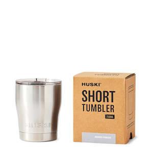 Internet only: Huski Short Tumbler 2.0 Brushed Stainless