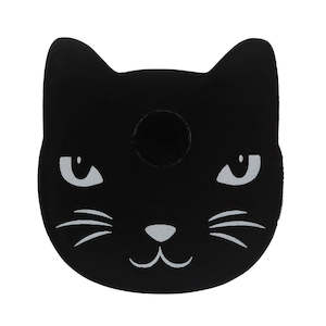 Clothing: Black Cat - Spell Candle Holder