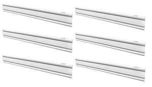 4' (121.9 cm) Wide GearTrack® Channels (6-Pack)