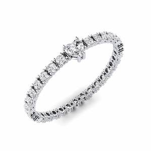 0.1 Carat Heart cut 14k White Gold Diamond GLAMIRA Ring Holz GLAMIRA NZ