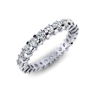 1.75 Carat Round cut 14k White Gold Lab Grown Diamond GLAMIRA Ring Sarah GLAMIRA NZ