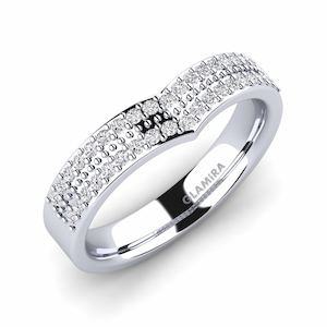 0.304 Carat Round cut 14k White Gold Diamond GLAMIRA Ring Margareta GLAMIRA NZ