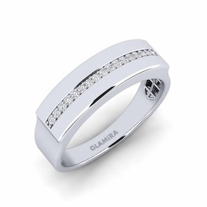 0.085 Carat Round cut 14k White Gold Diamond GLAMIRA Ring Agony GLAMIRA NZ