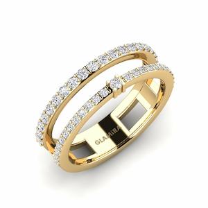 0.57 Carat Round cut 14k Yellow Gold Diamond GLAMIRA Ring Jehon GLAMIRA NZ