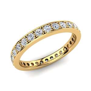 0.42 Carat Round cut 14k Yellow Gold Diamond GLAMIRA Ring Loberta GLAMIRA NZ