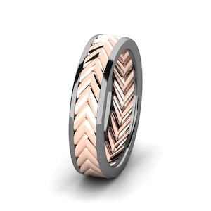 14k Rose Gold GLAMIRA Ring Pretty One Men GLAMIRA NZ