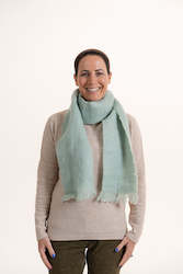 Mohair Scarf - Mint