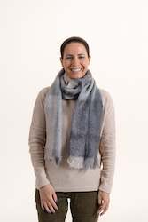 Mohair Scarf - Dungarvon Grey