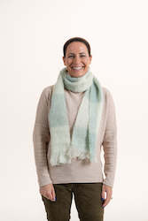 Mohair Scarf - Helwick Greens