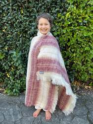 Internet only: Rolleston Mohair Lap Throw