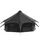 Outdoor Cotton Canvas Rainproof Large Yurt Tent (Black))