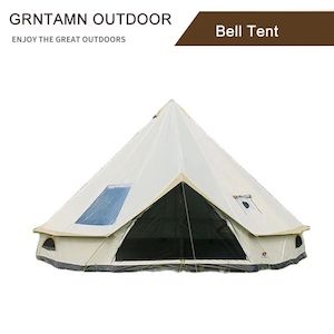 Oxford Bell Tent with Roof Stove Jack