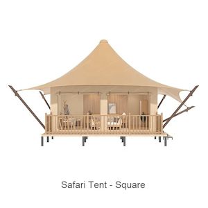 Square – Safari Tent For Sale Luxury Glamping Tents Outdoor Eco Hotel