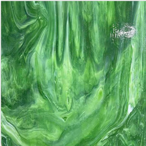 Leaf Green Opal Streaky