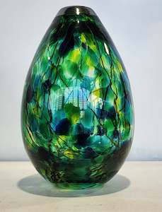 Keith Grinter - Green Teardrop (Sold)