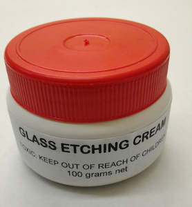 Glass Etching Cream 100g