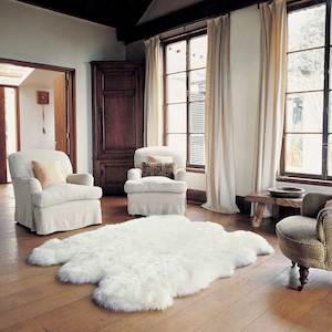 Bowron Star Grade 6 Piece Sheepskin Rug