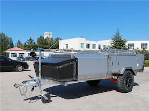 Camper Trailer: EX-S1 Rear fold camper trailer