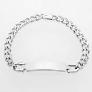 Stainless Steel ID Bracelet 7.5mm Width