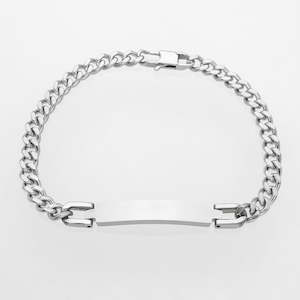 Stainless Steel ID Bracelet 6mm Width