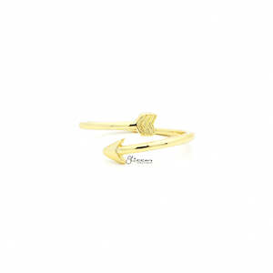 Arrow Toe Ring - Gold