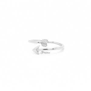 Arrow Toe Ring - Silver