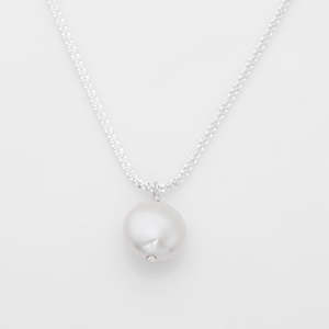 Sterling Silver Freshwater Pearl Necklace