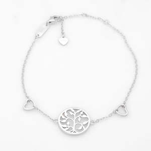 Sterling Silver Tree of Life Bracelet