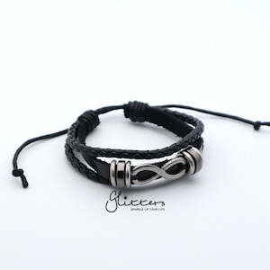 Classic Multilayer Infinity Leather Braceletde