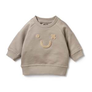 Store-based retail: Wilson + Frenchy Organic Terry Sweat - Stone