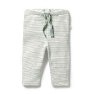 Store-based retail: Wilson + Frenchy Organic Stripe Rib Legging - Fern