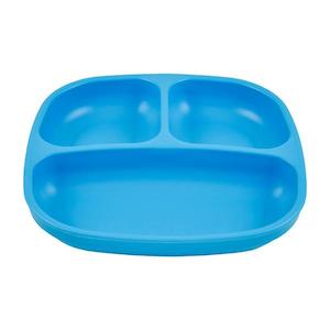 Store-based retail: Re-Play Divided Plate - Sky Blue