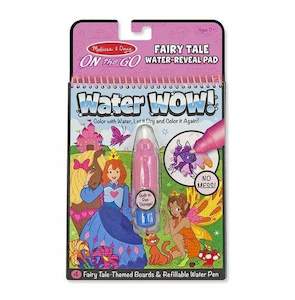 Melissa & Doug - Water Wow Reusable Colouring Book - Fairy Tale