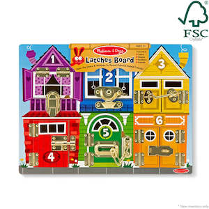 Melissa & Doug Latches Board