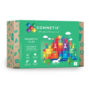 Connetix Tiles - 102 Piece Rainbow Creative Pack