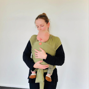 Store-based retail: Ohbubs Baby Wrap - Sage Green