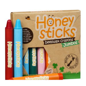 Honeysticks Beeswax Crayons Jumbo's 8 Pack