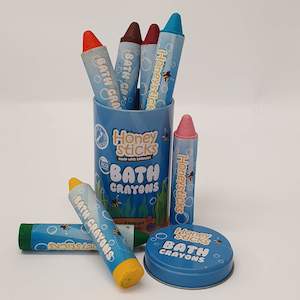 Store-based retail: Honeysticks Bath Crayons