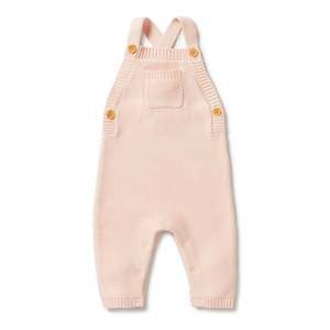 Store-based retail: Wilson & Frenchy Knitted Overall - Blush