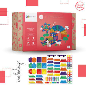 Store-based retail: Connetix Tiles - Rainbow Mega Pack 212 pce