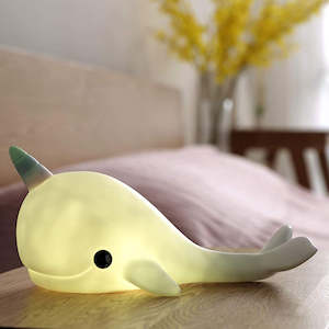 Stellar Haus USB Charge Large Narwhal Night Light