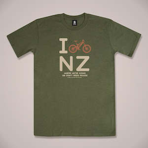 Clothing: I Bike NZ Mens T-Shirt