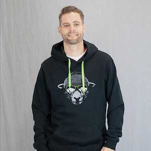 Sheep Shades Mens Hoodie