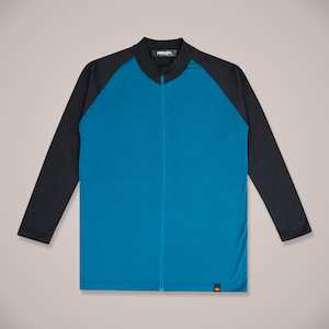 Full Zip Long Sleeve Mens Merino